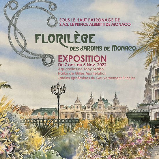 Exposition "Florilège des Jardins de Monaco" - jusqu'au 5 novembre 2022 à la Maison de France