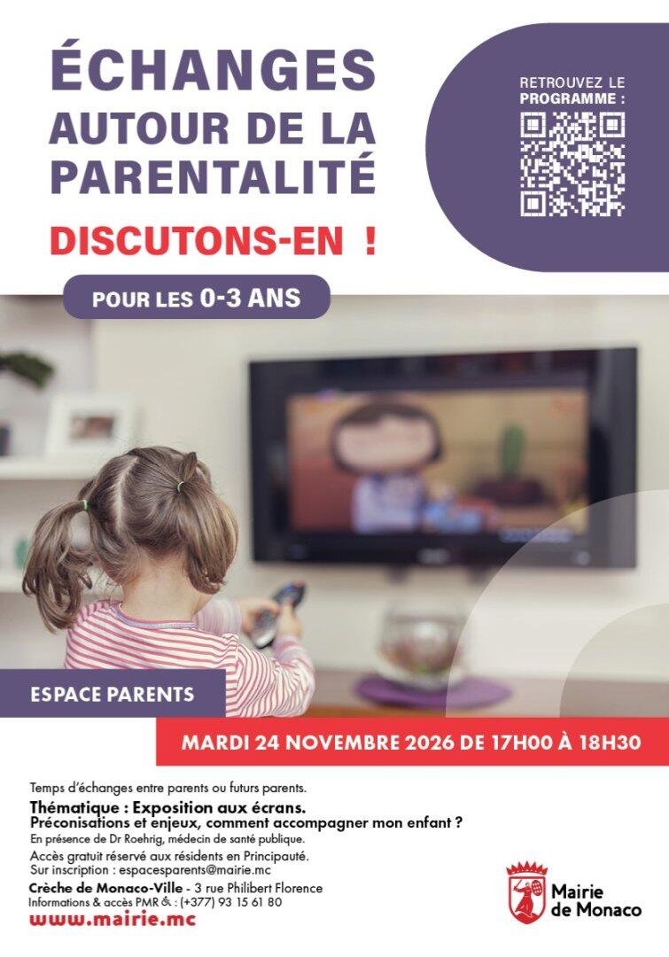 ÉCHANGES AUTOUR DE LA PARENTALITÉ : DISCUTONS-EN !