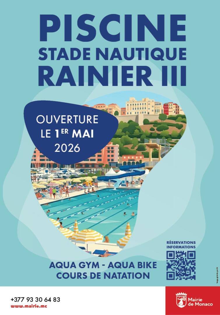 Ouverture Stade Nautique Rainier III