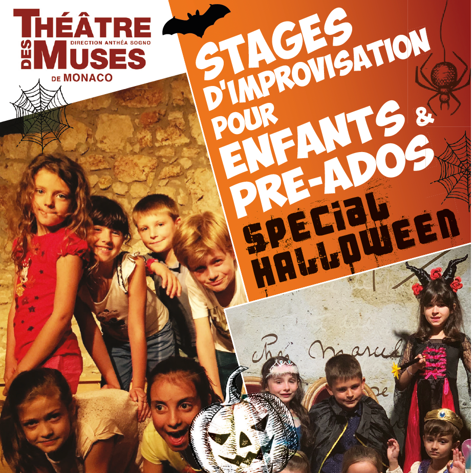 Stages Improvisation pour enfants - Halloween Stages Improvisation pour enfants - Halloween