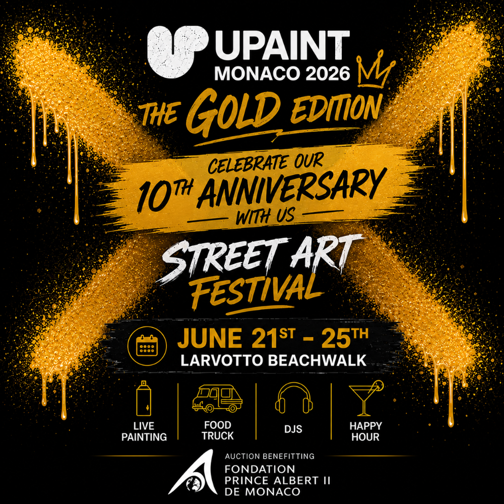 UPAINT Monaco 2026: Street Art Festival