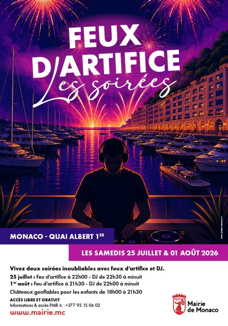 Fuochi d'artificio: serata del 1° agosto