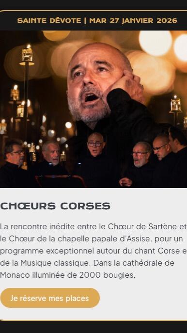 Concert à la bougie