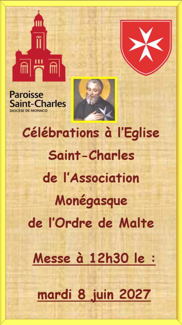 Célébration Ordre de Malte Monégasque