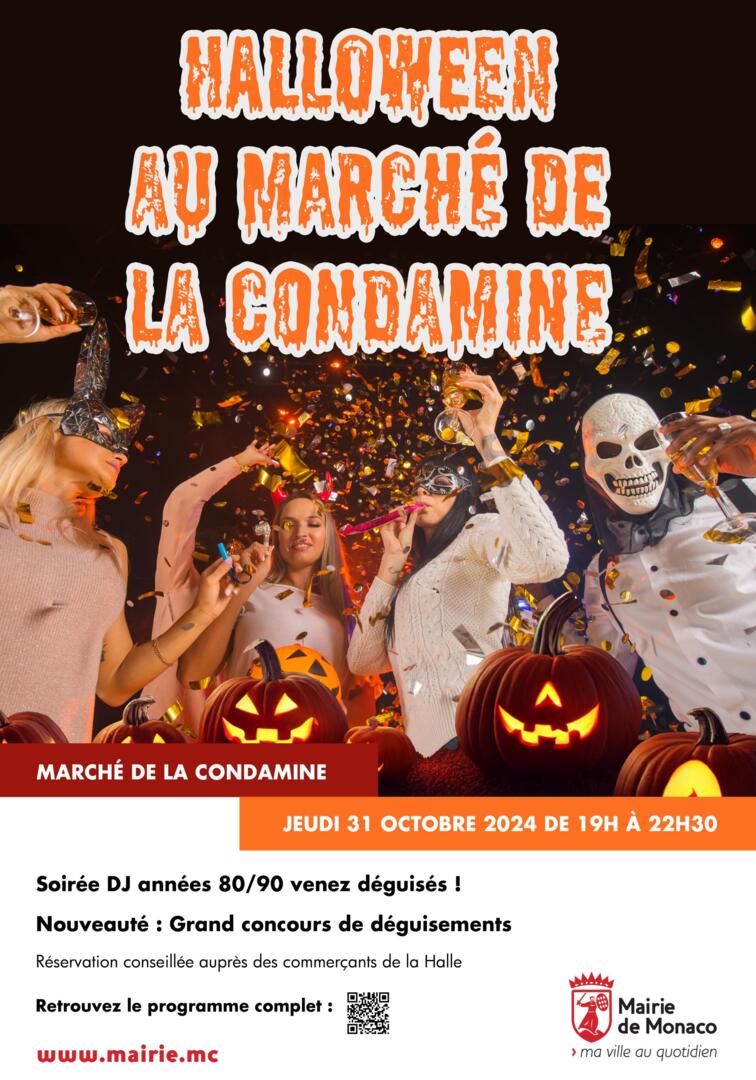 Animation - "Halloween au Marché de La Condamine"