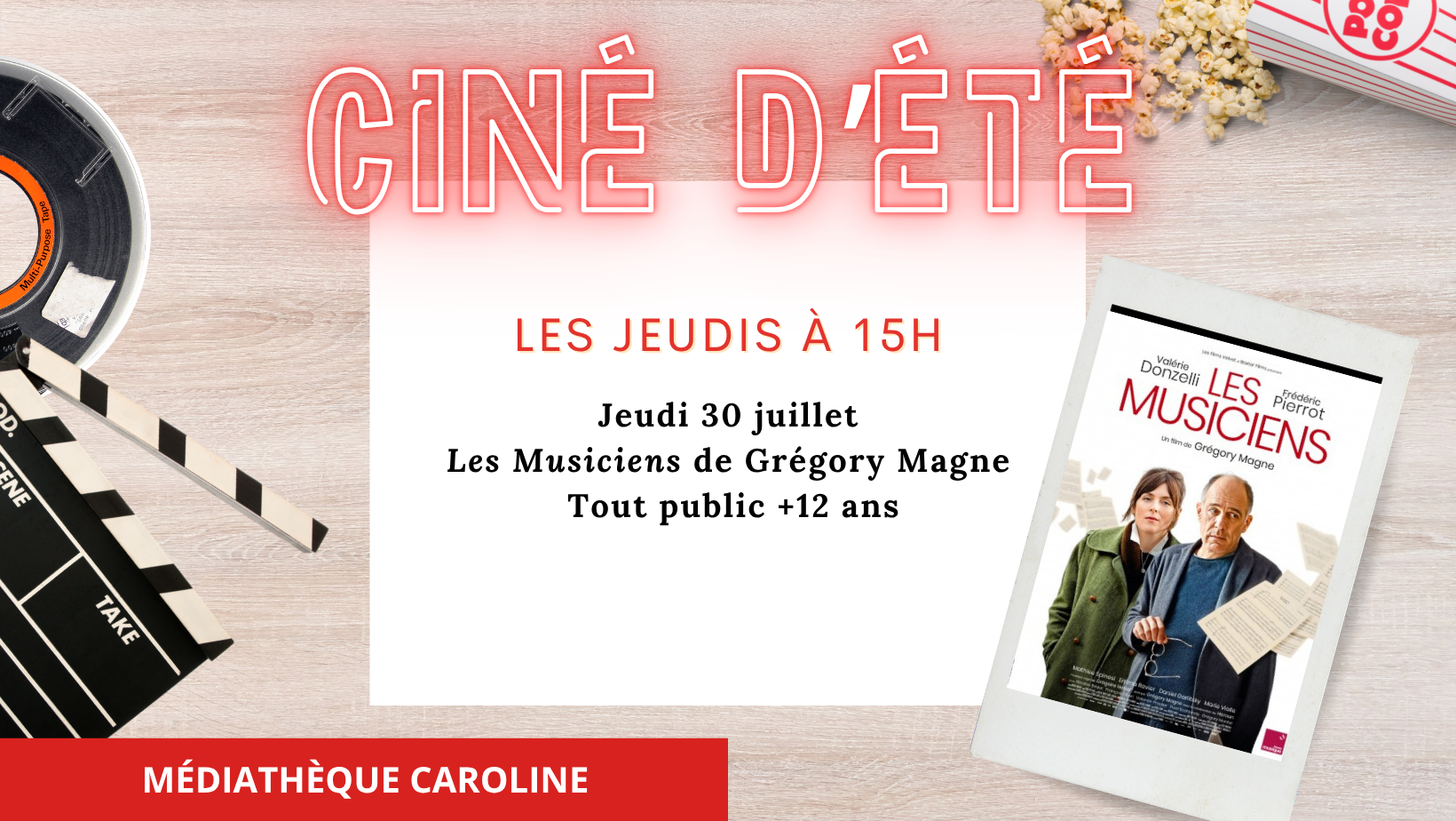 Ciné d'été - "Les Musiciens" de Grégory Magne (2025)