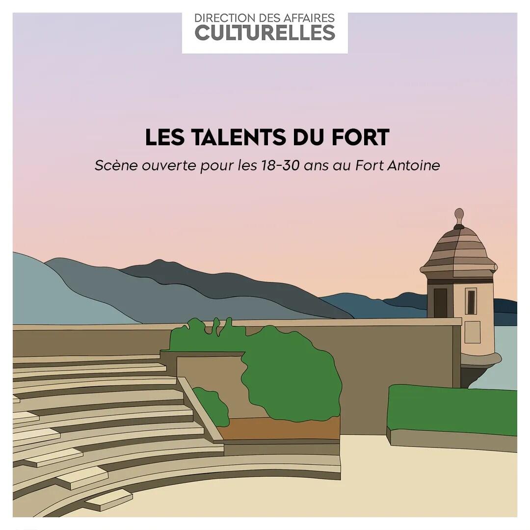 Bando di partecipazione - Palcoscenico aperto del Fort Antoine