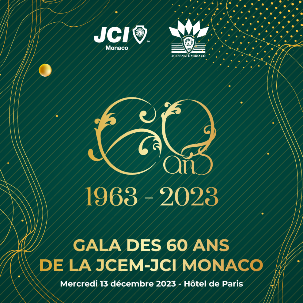 Gala des 60 ans de la Jeune Chambre Economique de Monaco