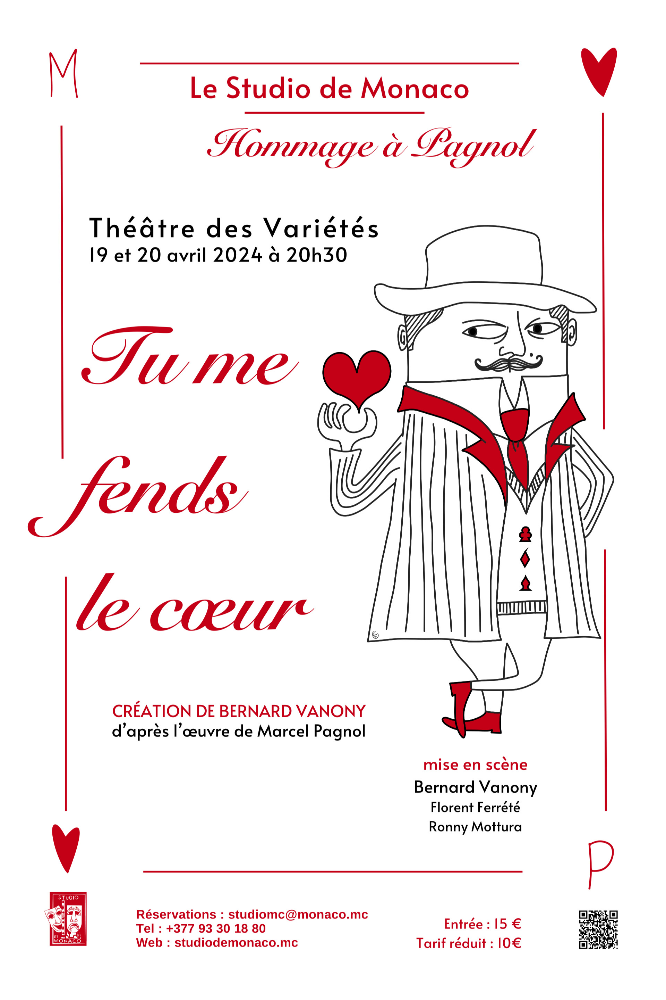Hommage à Marcel Pagnol : « Tu me fends le cœur » Hommage à Marcel Pagnol : « Tu me fends le cœur »