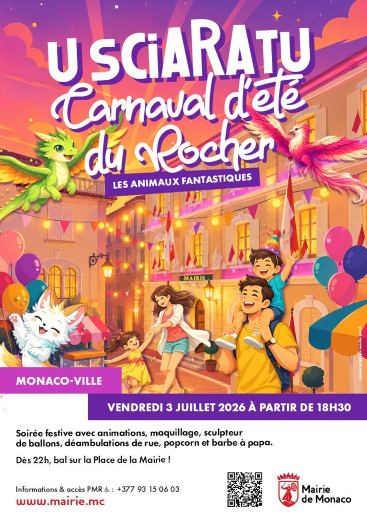 U Sciaratu, le Carnaval d'été du Rocher