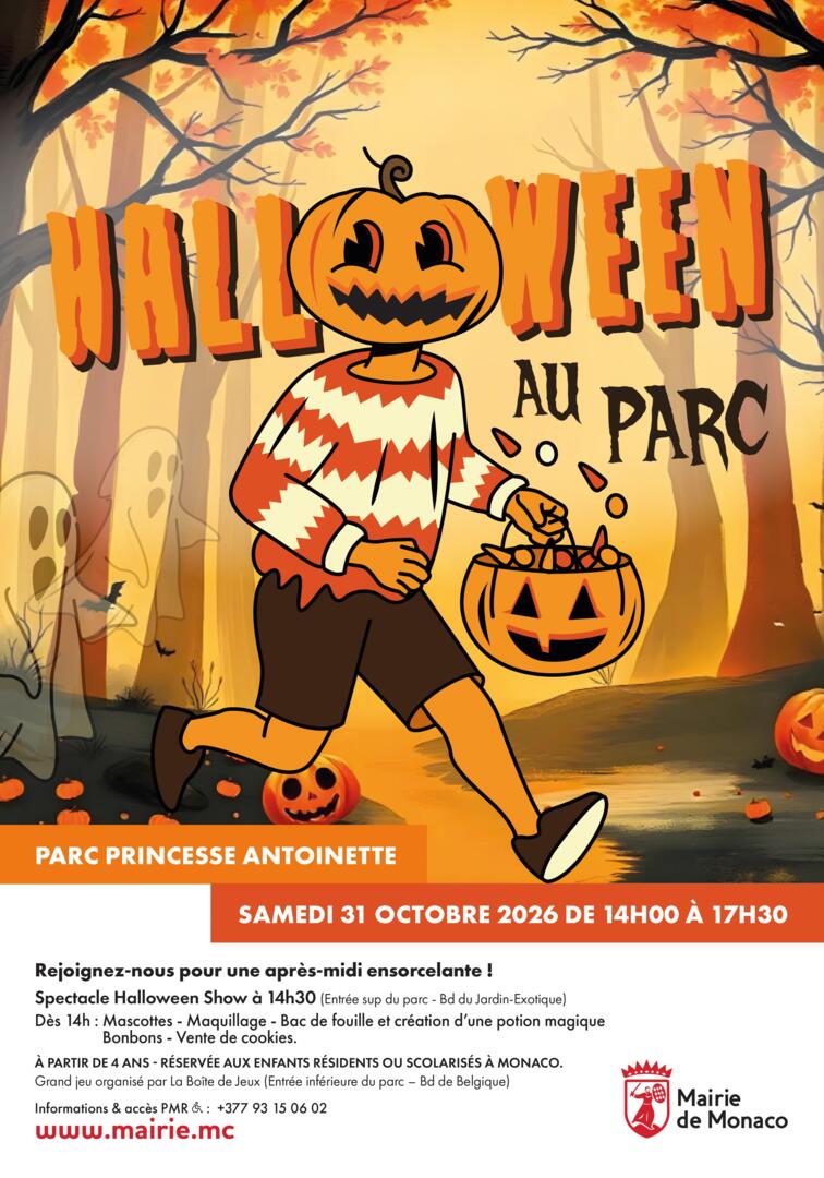 Halloween au Parc Princesse Antoinette