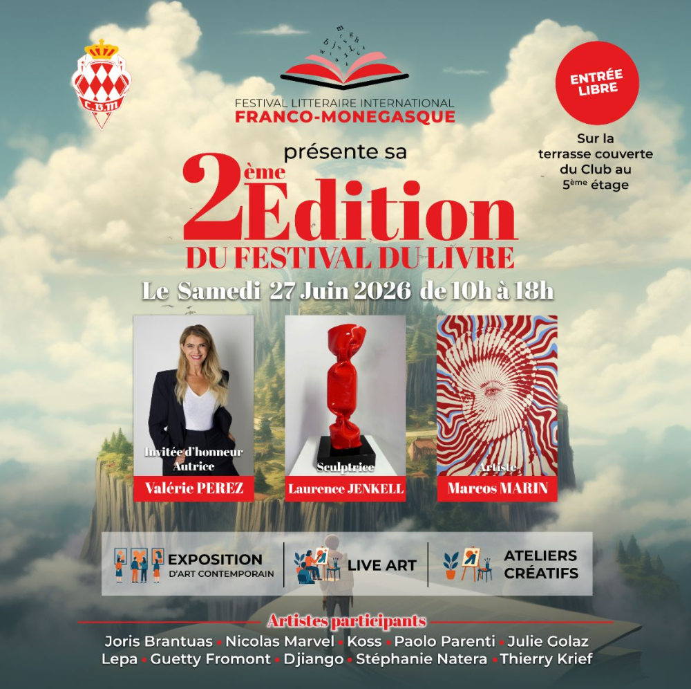 2ème Édition du Festival Littéraire International Franco-Monégasque