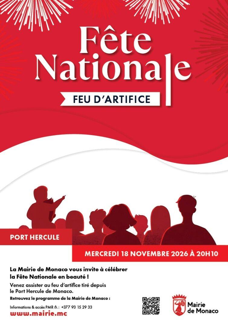 Feu d'artifice de Fête Nationale 2026