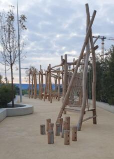 Aire de jeux de la plage du Larvotto