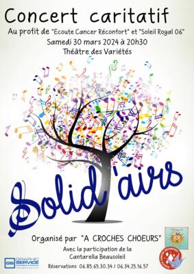 Charity Concert - "Solid'airs"