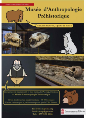 Ateliers vacances d’été au Musée d’Anthropologie préhistorique