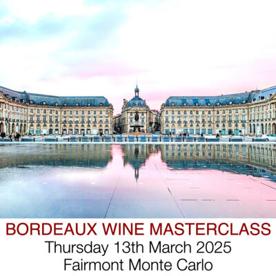 Gastronomie - "Bordeaux Grand Wine Masterclass"
