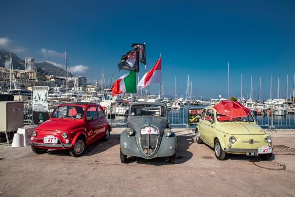 5e Raduno Internazionale di Fiat 500 Storiche di Monaco 3/4