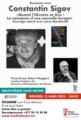 Incontro - "Quando s'alza l'Ucraina: nascita di una nuova Europa - Constantin Sigov"