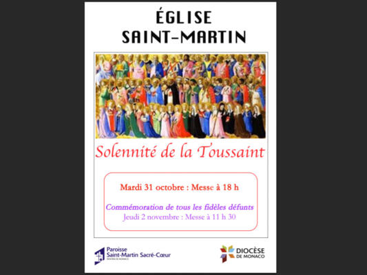 SOLENNITÉ DE LA TOUSSAINT