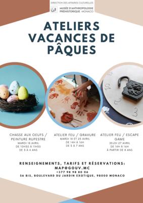 Animations - "Ateliers vacances de Pâques"