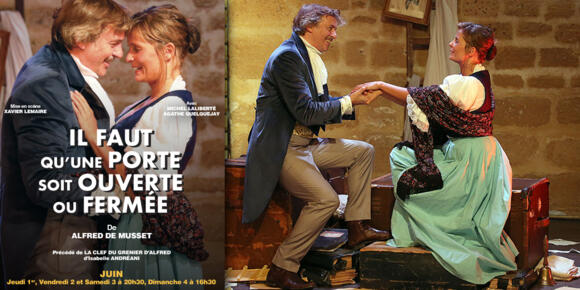 Teatro - "Il faut qu’une porte soit ouverte ou fermée" (ndt: "Una porta deve essere aperta o chiusa") 2/2
