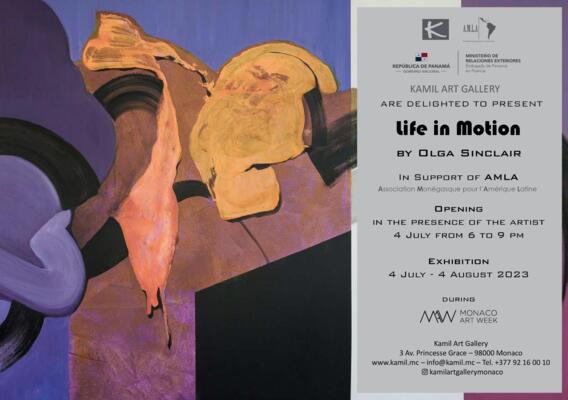 Vernissage - "Life in motion - Olga Sinclair"