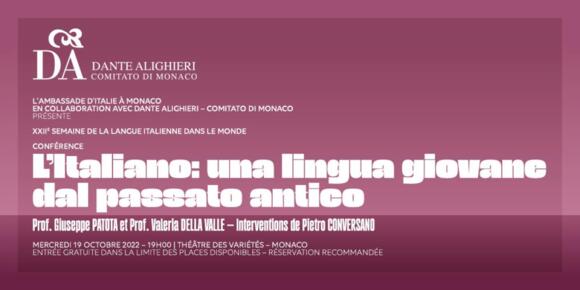 Conferenza - "L'Italiano: Una lingua giovane dal passato" 2/3
