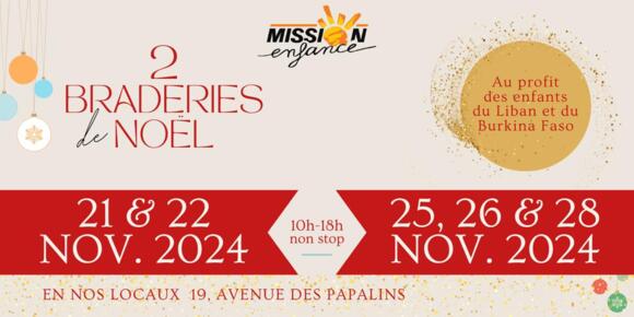 Charity Sale - "Mission Enfance" 2/2