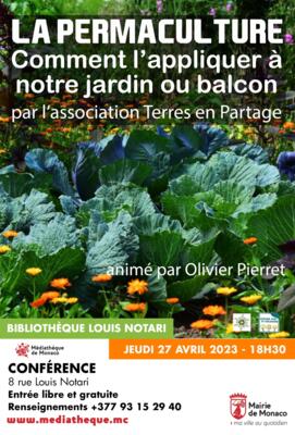 Conferenza - "La permacultura: come applicarla al nostro giardino o balcone"