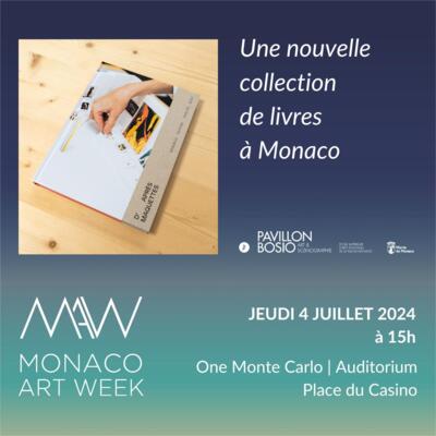 Conférence - "Une nouvelle collection de livres à Monaco"