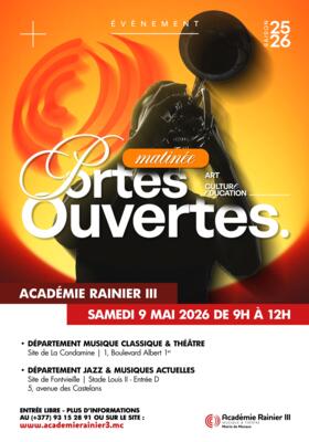 Matinée Portes ouvertes à l'Académie Rainier III