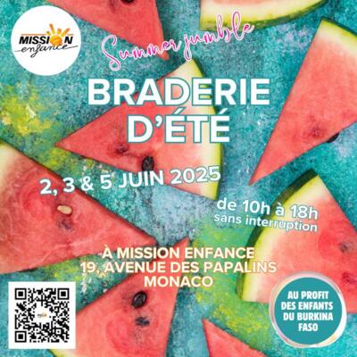 Mission Enfance Charity Sale