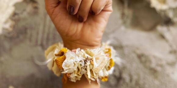 Workshop - "Dried flowers bracelet" 2/2