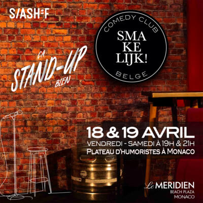 Spectacles - "STAND-UP AU SMAKELIJK! COMEDY CLUB"