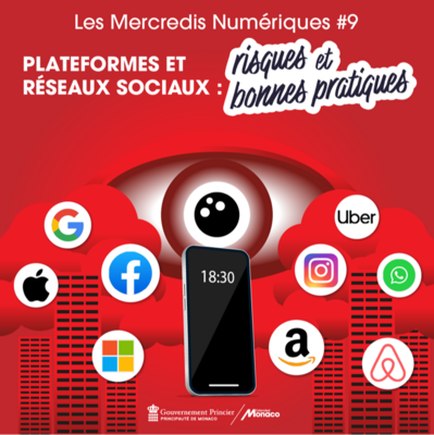 Conférence Mercredi Numérique - Plateforme et réseaux sociaux : risques et bonnes pratiques