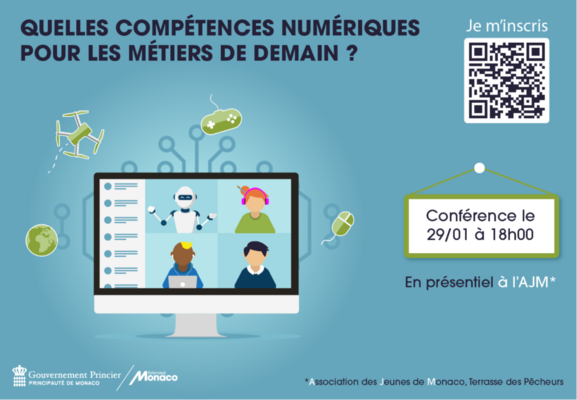 Conférence : "Quelles compétences numériques pour les métiers de demain ?"