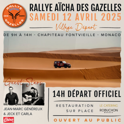 Rallye Aïcha Des Gazelles 2025 - Départ Officiel