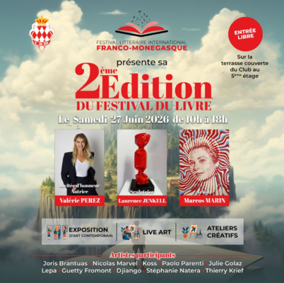 2ème Édition du Festival Littéraire International Franco-Monégasque