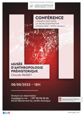 Conferenza - "Monaco intra muros, sei secoli di architettura militare (XIII - XVIII secolo) a cura di Claude Passet"