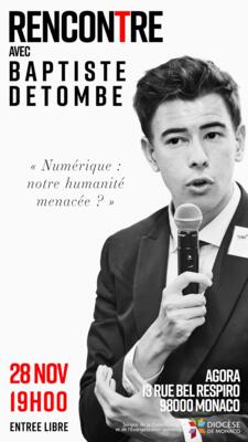 "Rencontre" avec Baptiste Detombe