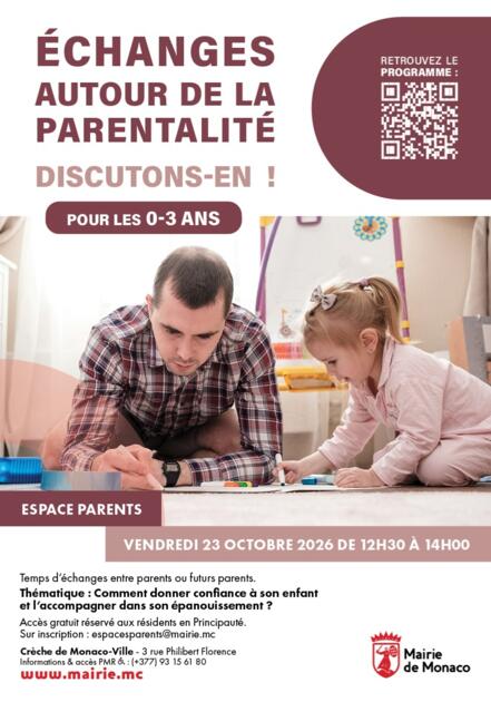 ÉCHANGES AUTOUR DE LA PARENTALITÉ DISCUTONS-EN ! 1/1