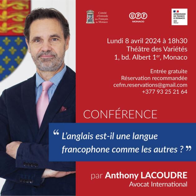 Lecture - "Is English just another Francophone language?" 1/2