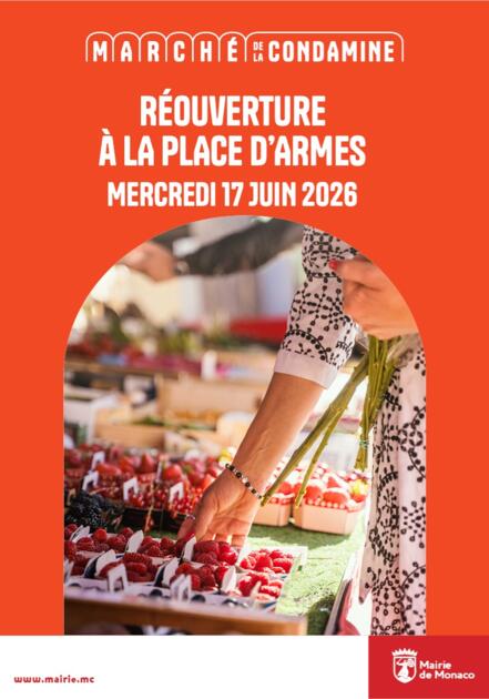 Réouverture du Marché de la Condamine 1/1
