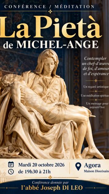 LA PIETÀ de MICHEL-ANGE - Conférence/Méditation 1/1
