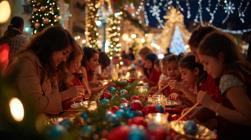 Animations de Noël : ateliers créatifs pour enfants 1/1