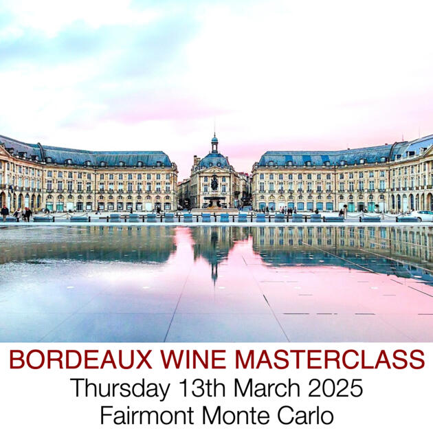 Gastronomie - "Bordeaux Grand Wine Masterclass" 1/2