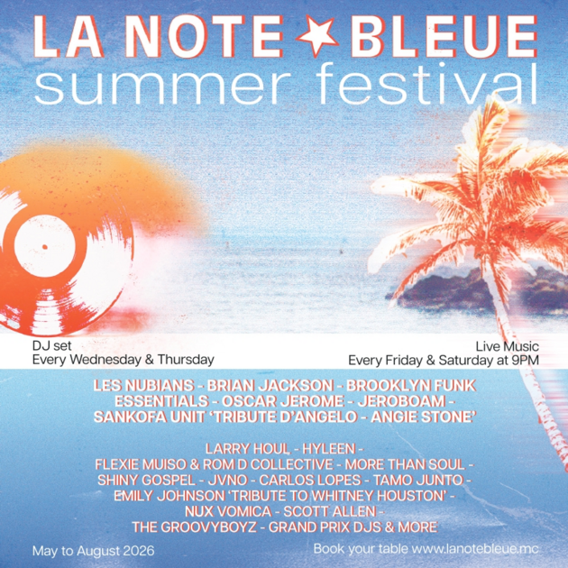 La Note Bleue Summer Festival 2026 1/6