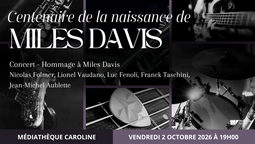 Centenaire de la naissance de Miles Davis - Concert "Miles Smiles", hommage en quintette 1/1