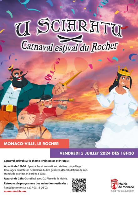 Animation - "U Sciaratu - Carnaval Estival du Rocher" 1/2